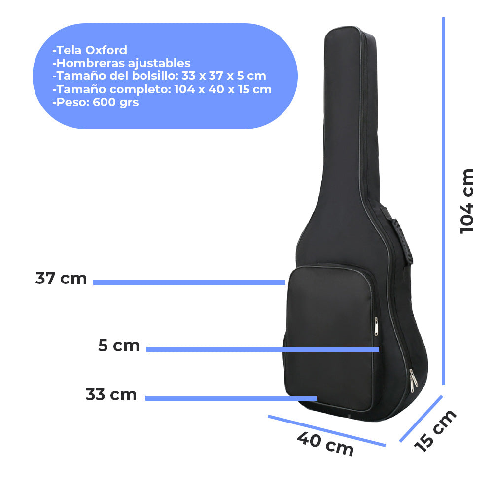 Funda Para Guitarra Acústica Clásica