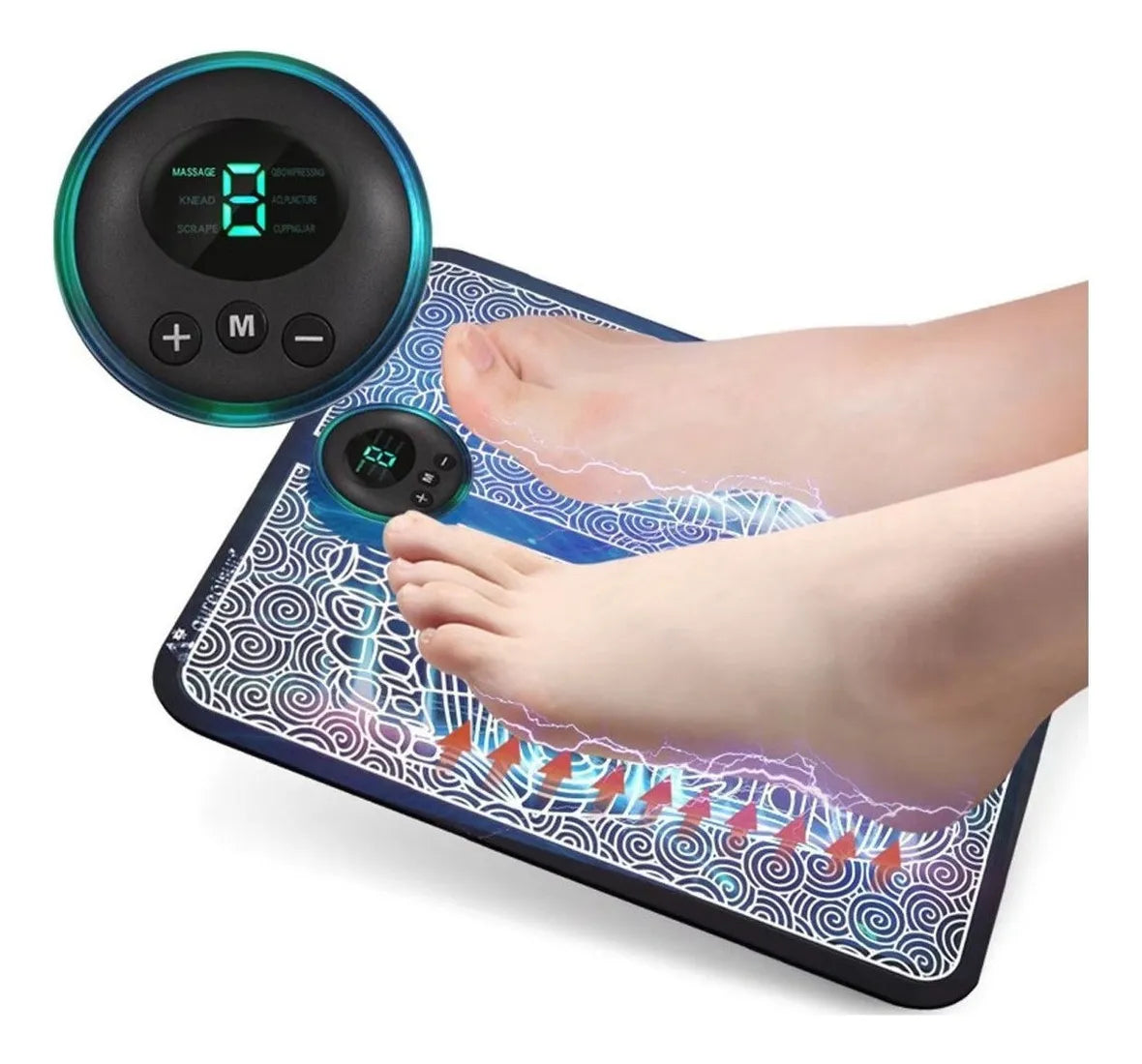 Masajeador de pies eléctrico portátil