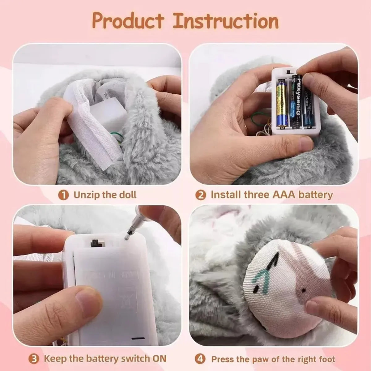 Koalú™ - Osito De Peluche Que Brilla Y Respira