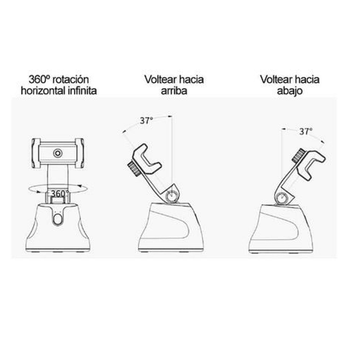 Soporte Celular Con Seguimiento Inteligente