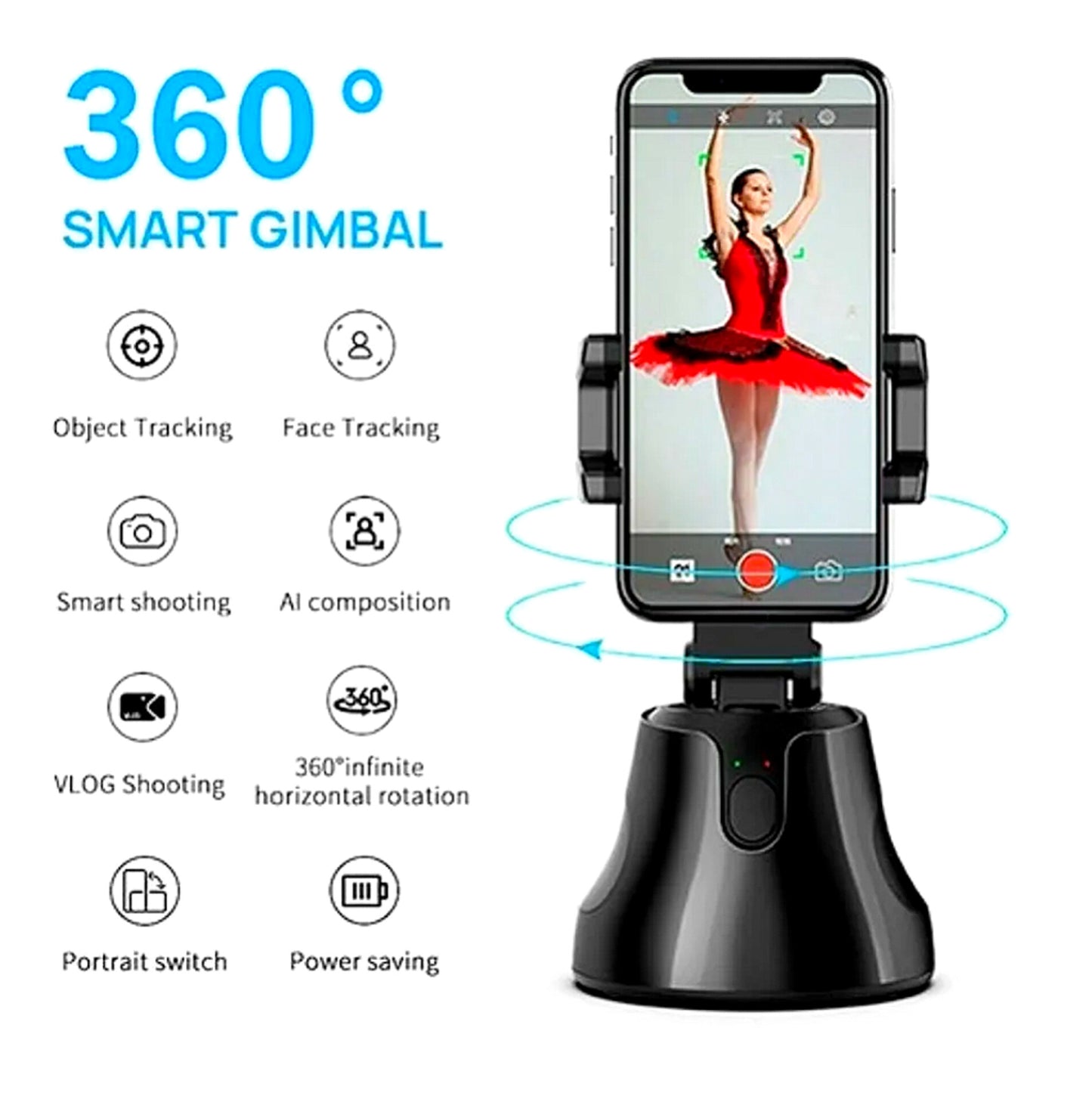 Soporte Celular Con Seguimiento Inteligente