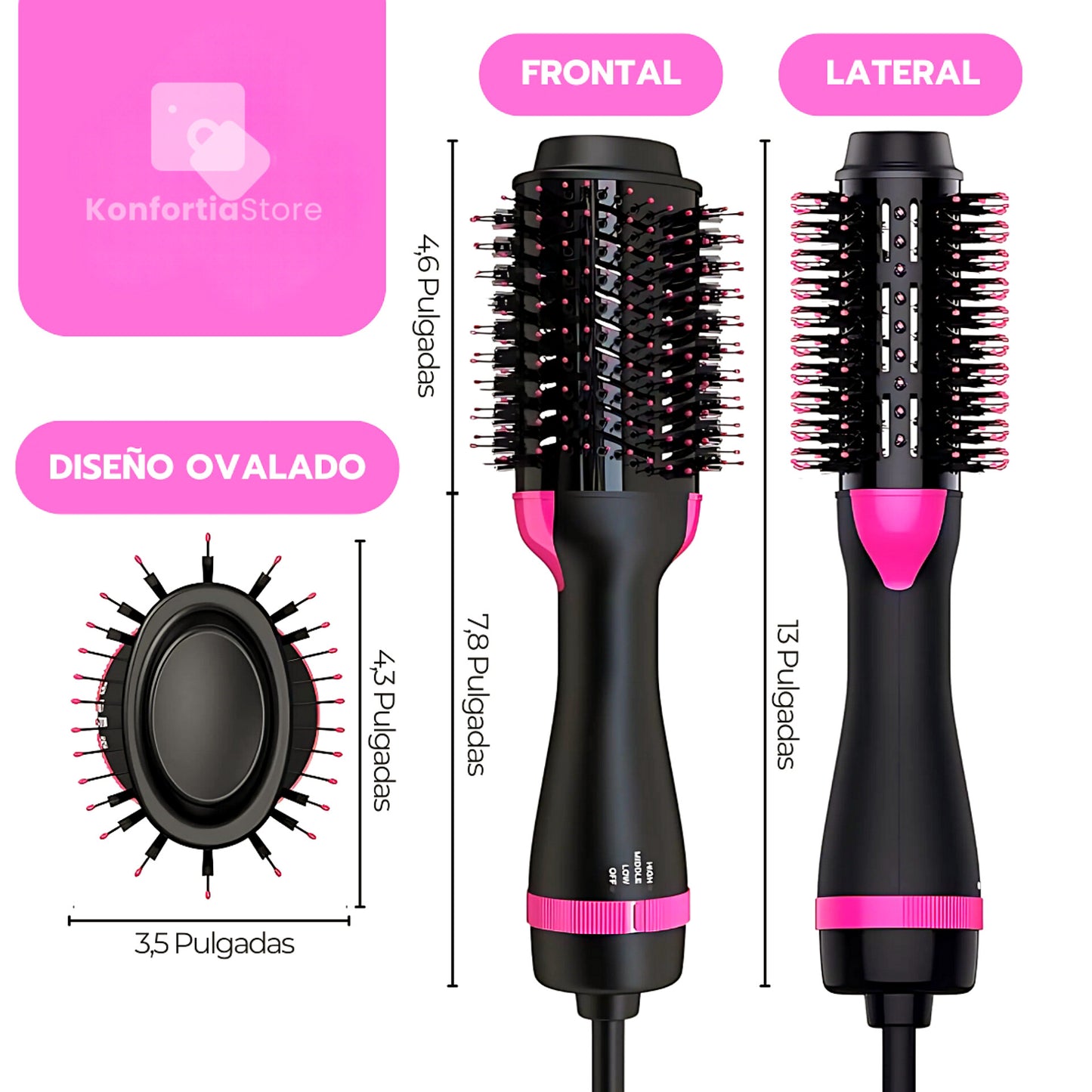 BrushStyle™ - Cepillo Mágico 5 en 1