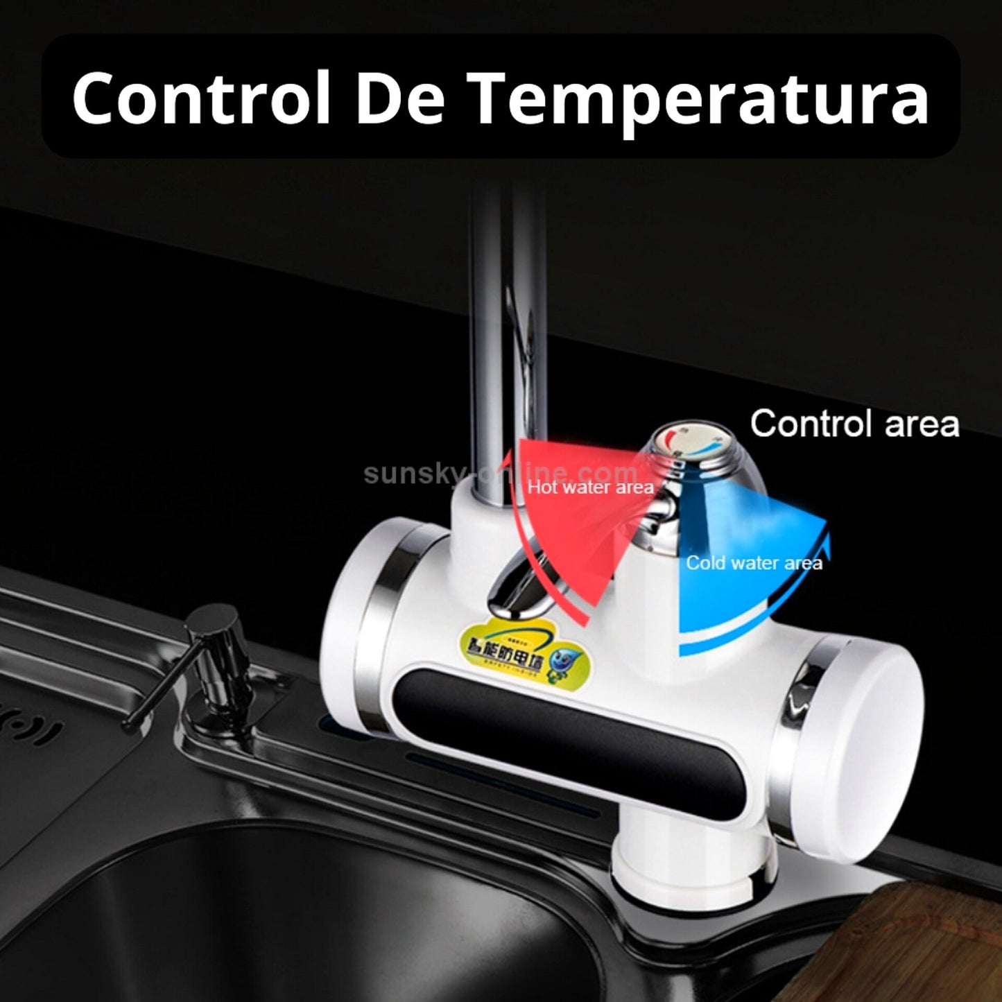 QuickHot™ - Grifo con Calentador de agua eléctrico
