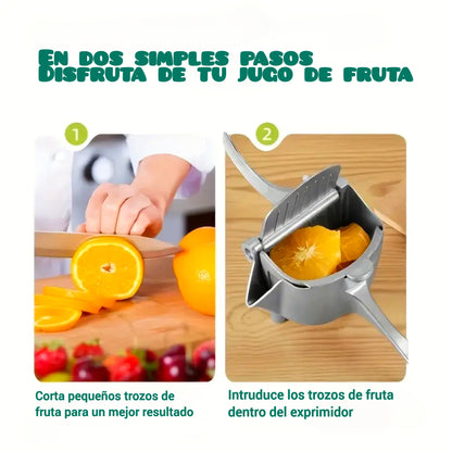Easy Juicy™ - Exprimidor de Frutas Metálico