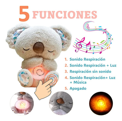 Koalú™ - Osito De Peluche Que Brilla Y Respira