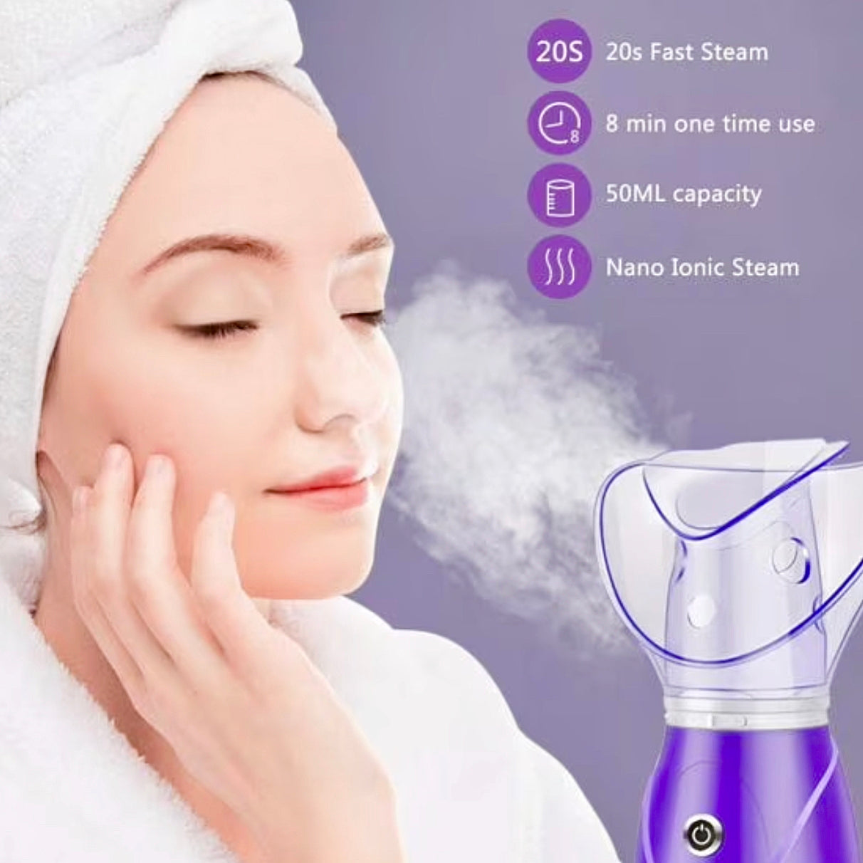 Sauna Facial TM - Vaporizador Facial Profesional