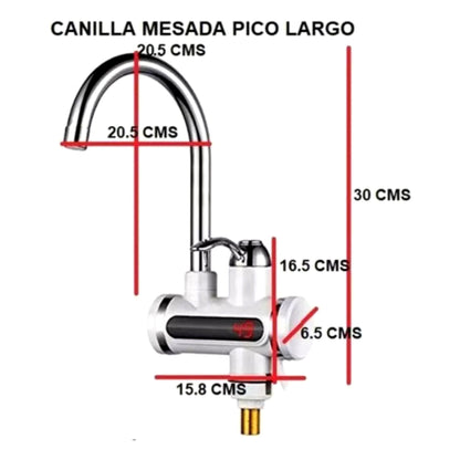 QuickHot™ - Grifo con Calentador de agua eléctrico